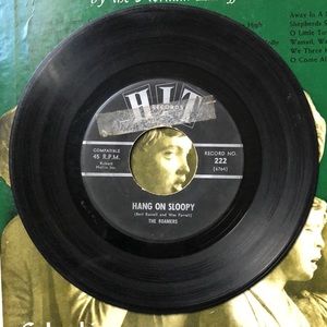 The Roamers Hang On Sloopy Vinyl 45 Record